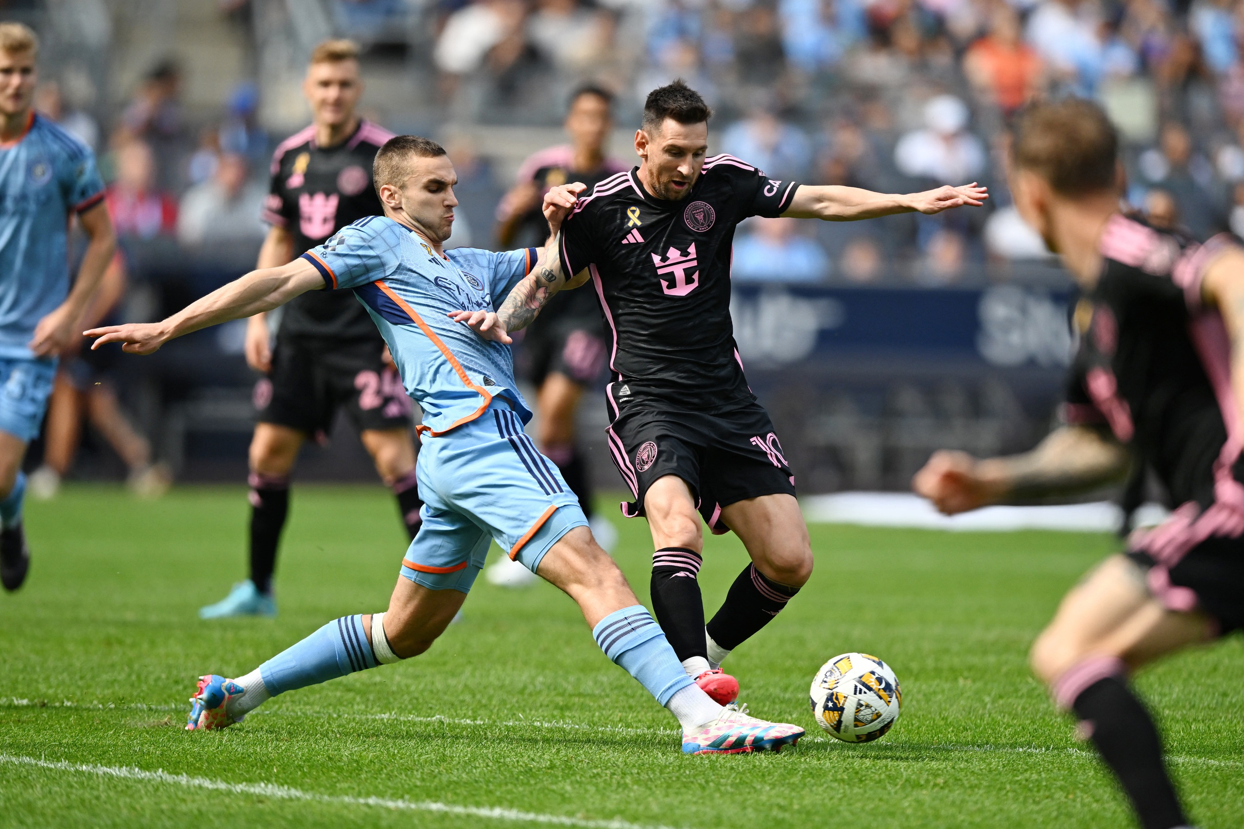 Messi tỏa sáng, Inter Miami vẫn chưa phá dớp trên sân của New York City FC- Ảnh 4.